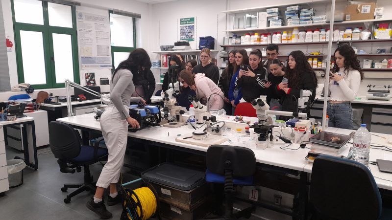Εκπαιδευτική Επίσκεψη του ΓΕΛ Λιμένος Χερσονήσου στο Τμήμα Βιολογίας Πανεπιστήμιο Κρήτης